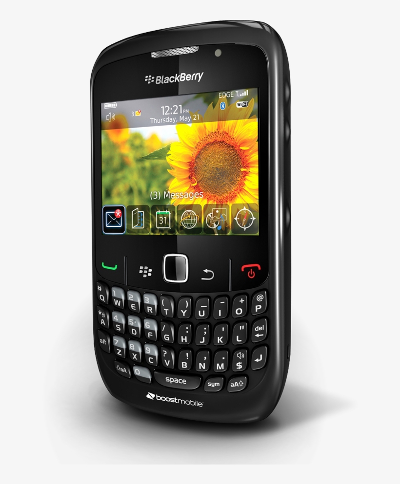 Blackberry Curve 8520, transparent png #9788397