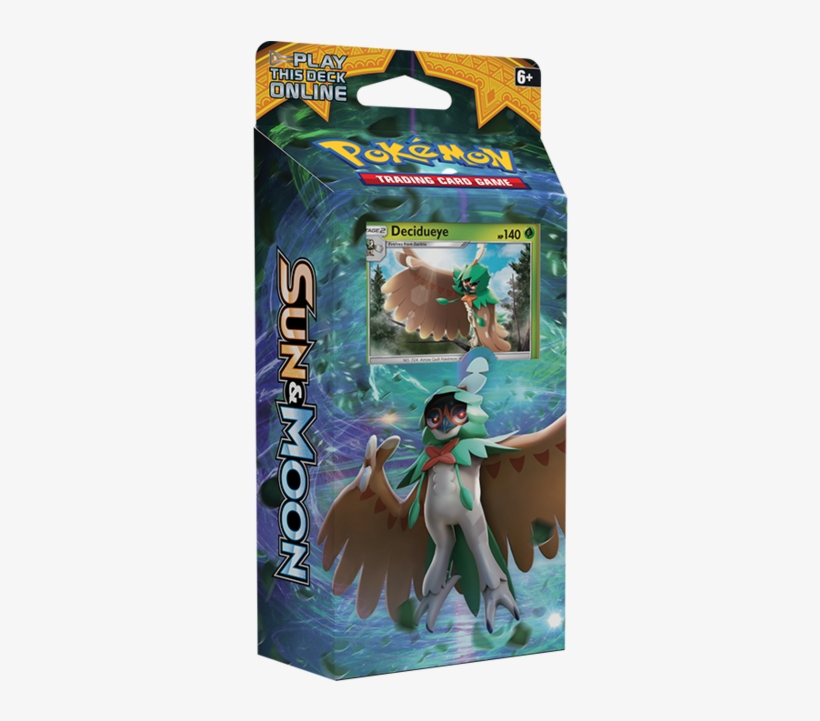 Sun & Moon - Pokemon Card Deck Decidueye, transparent png #9789121