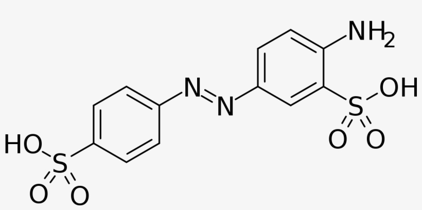 Fast Yellow Ab - Alcohol Denat Chemical Structure, transparent png #9789797