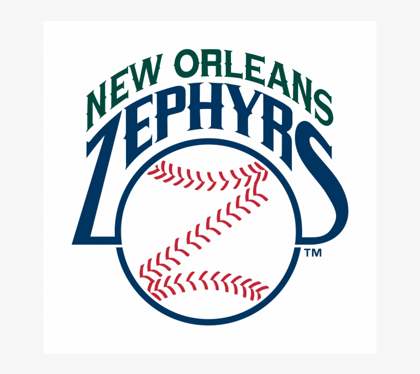 New Orleans Zephyrs Logo - New Orleans Zephyrs, transparent png #9791807