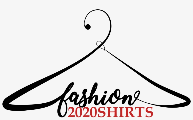 2020 Fashion Shirts - Clothes Hanger Logo Design, transparent png #9792514