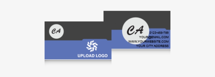 Nevy Blue Card - Label, transparent png #9792690