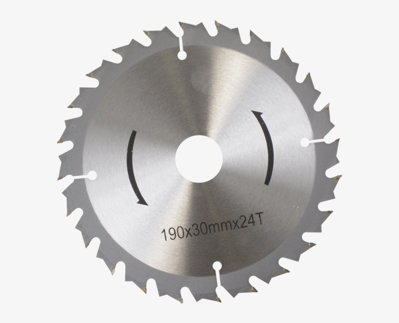 190mm Hm Woodworking Tungsten Carbide Tipped Saw Blade - Saw Blade 7 1 4, transparent png #9792922
