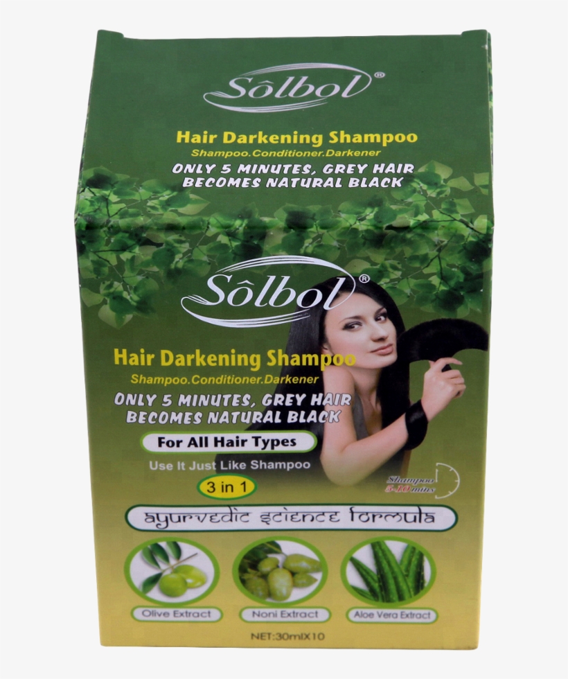 5 Mins Hair Dye 100% Gery Hair Coverage Black Hair - Grass, transparent png #9793147