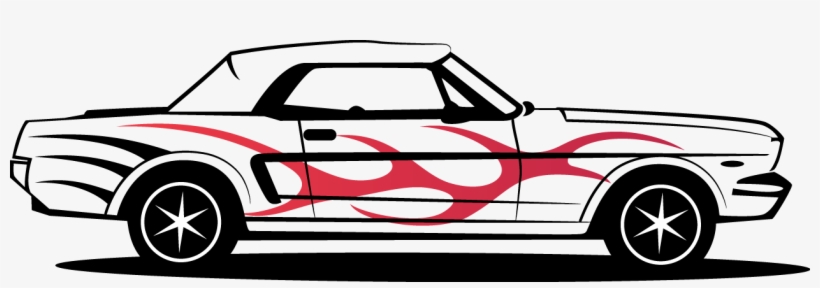 Ford Mustang Car Art - Ford Mustang Vector Art, transparent png #9793885