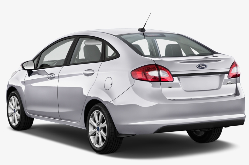 67 - - Ford Fiesta Sedan Back, transparent png #9793998
