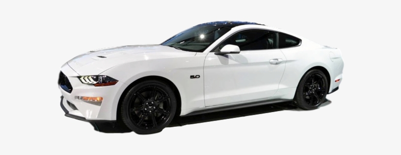 $40,255 - 2019 White Ford Mustang, transparent png #9794133
