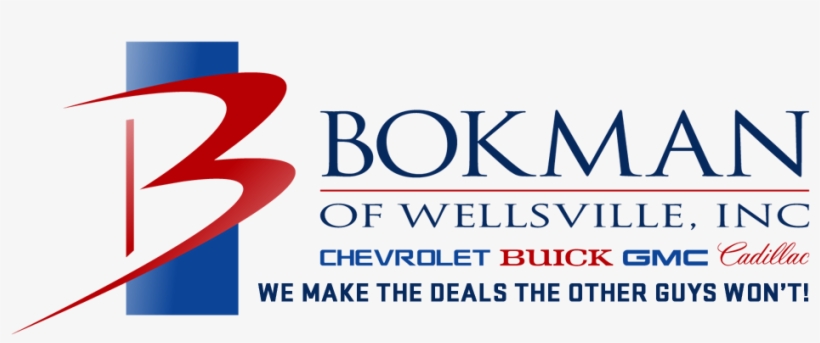 Bokman Of Wellsville Chevrolet Buick Gmc Cadillac - Graphic Design, transparent png #9794854