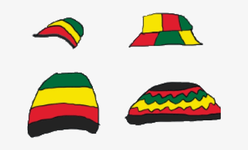 Rastas Clipart Cap - Rasta Hat Clip Art - Free Transparent PNG Download ...
