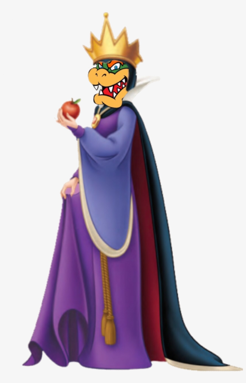 King Koopa As The Evil Queen - Queen Snow White Png, transparent png #9795332
