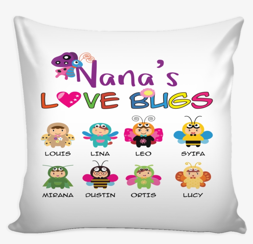 Nana Love Bugs Pillow Cover - Bulbasaur Ivysaur Venusaur, transparent png #9795596