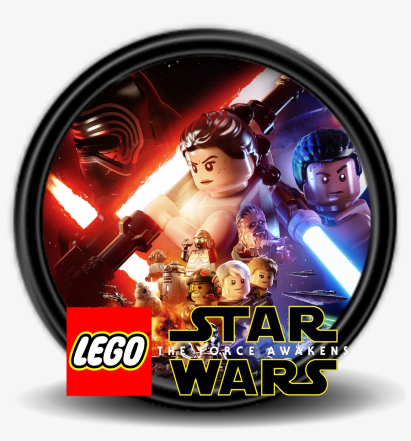 879 X 909 4 - Lego Star Wars The Force Awakens Cover Ps4, transparent png #9795684