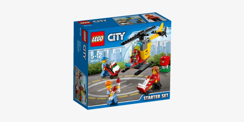 Lego - Lego City 60100, transparent png #9796202