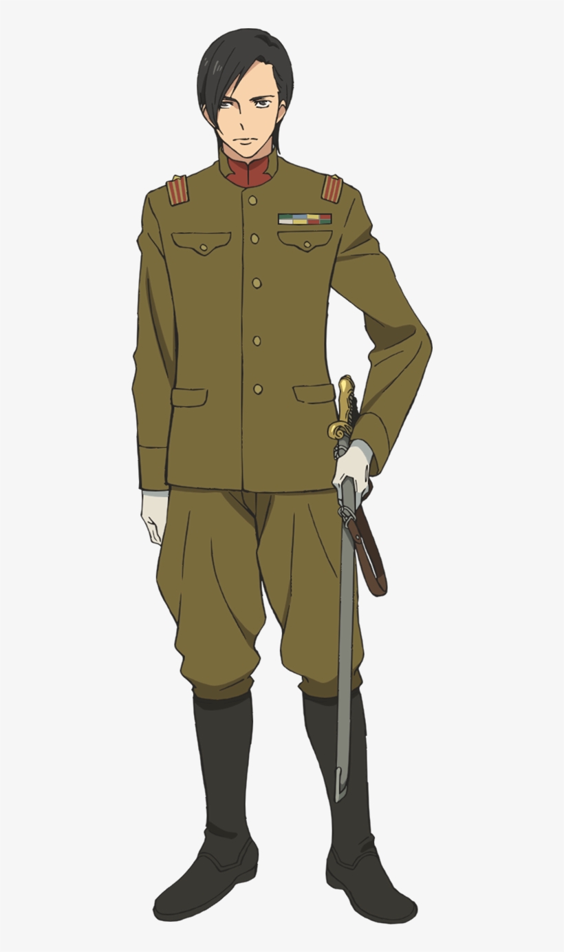 Hideomi Iba - Military Uniform, transparent png #9796632