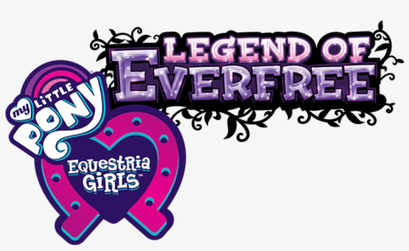 My Little Pony Equestria Girls - My Little Pony Equestria Girls Legend Of Everfree Logo, transparent png #9797225