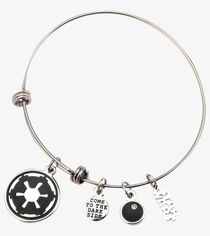 Star Wars Galactic Empire Expandable Charm Bracelet - Necklace, transparent png #9797323