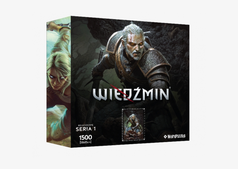 Puzzle Bohaterowie Wiedźmina - Puzzle Heroes Of Witcher, transparent png #9797482