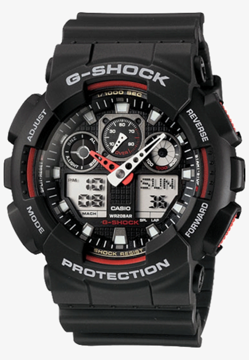 Casio G-shock Ga100 - Casio G Shock Ga 100, transparent png #9797900