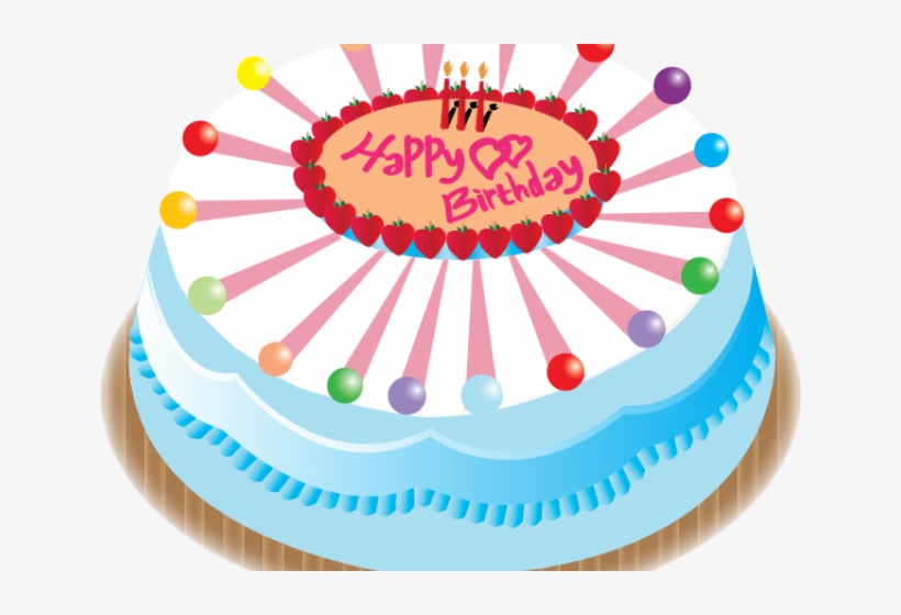 Tart Clipart Cake - Happy Birthday Friends Forever, transparent png #9797990