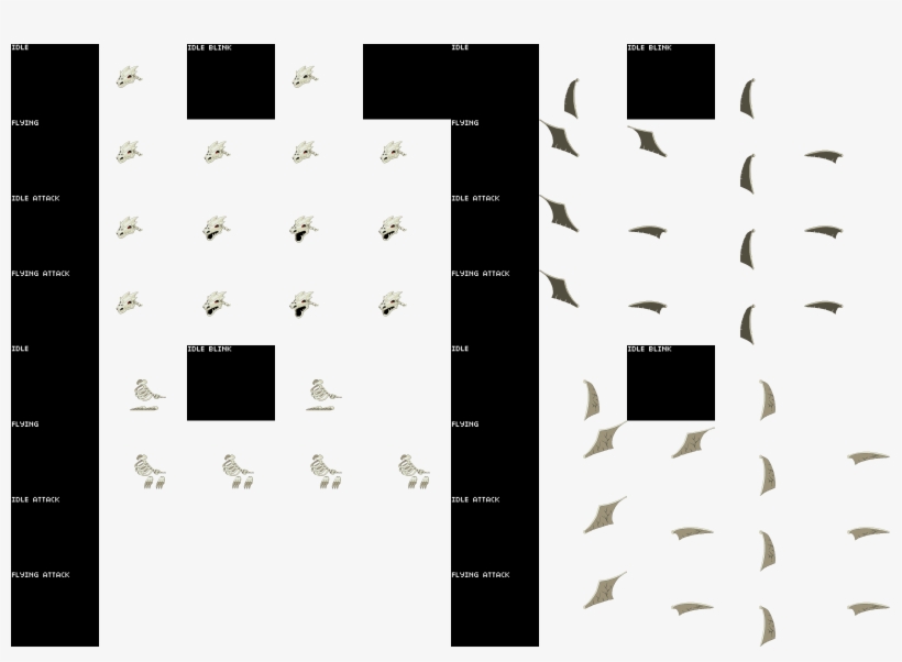 Click For Full Sized Image Bone Dragon - Graphic Design, transparent png #9798039