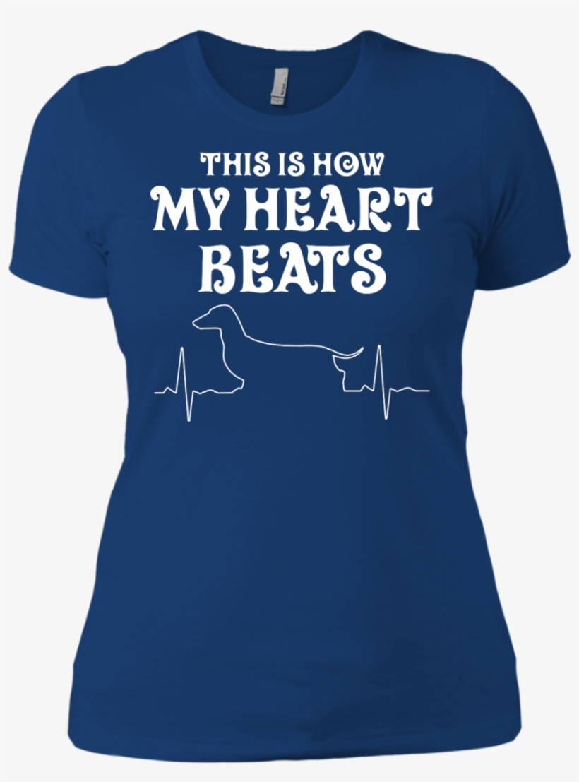 This Is How My Heart Beats Boyfriend T-shirt - Active Shirt, transparent png #9798279
