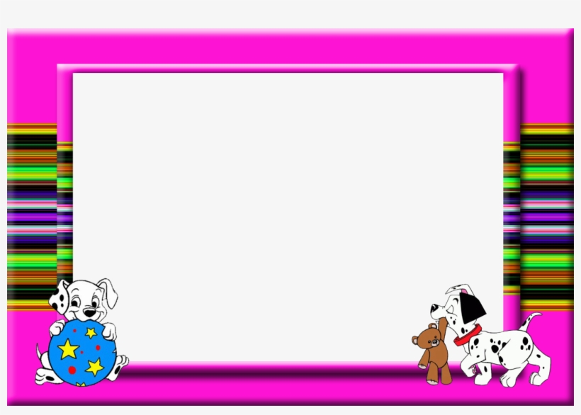 101 Dalmatians Free Printable Photo Frames - 4 Pat Pour Un Coeur, transparent png #9798585