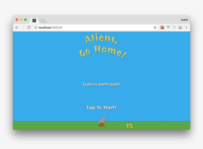 Showing The Login Button On Your React And Redux Game - Api Game Leaderboard Laravel, transparent png #9799098