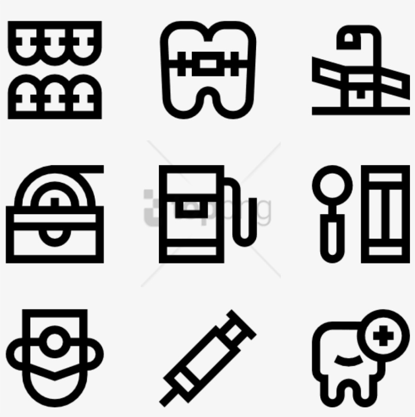 Free Png Dentist 25 Icons - Date Time Location Icon, transparent png #9799404