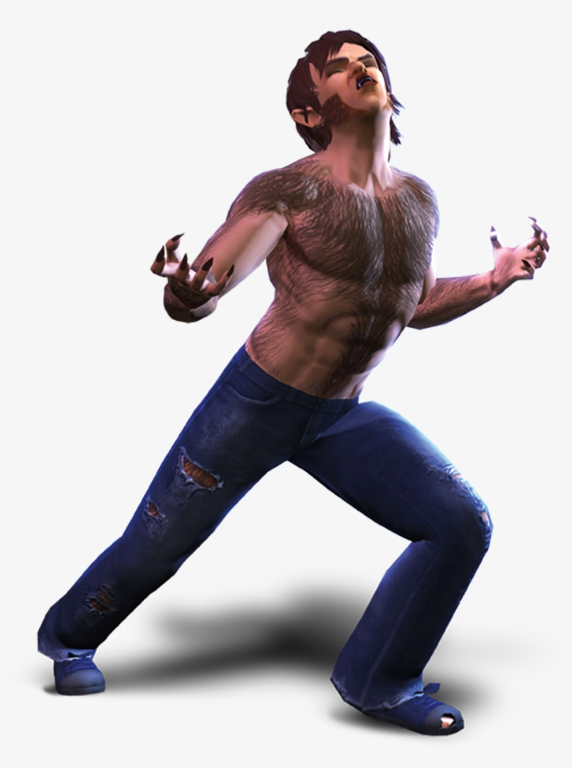 Bad Witch Werewolf Vampire Hero Zombie Final Hero Wizard - Sims 3 Werewolf, transparent png #980030