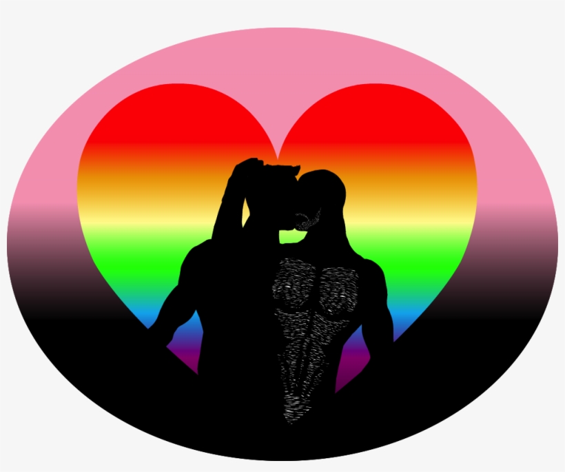 Lgbt Silhouette - Love, transparent png #980057