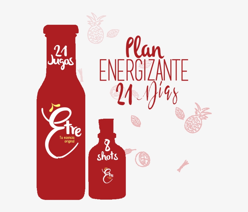 Plan Energizante 21 Días - Glass Bottle, transparent png #980308