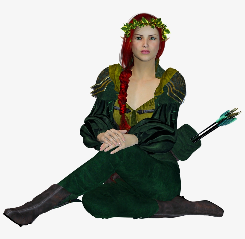 Elf Girl Png, transparent png #980775