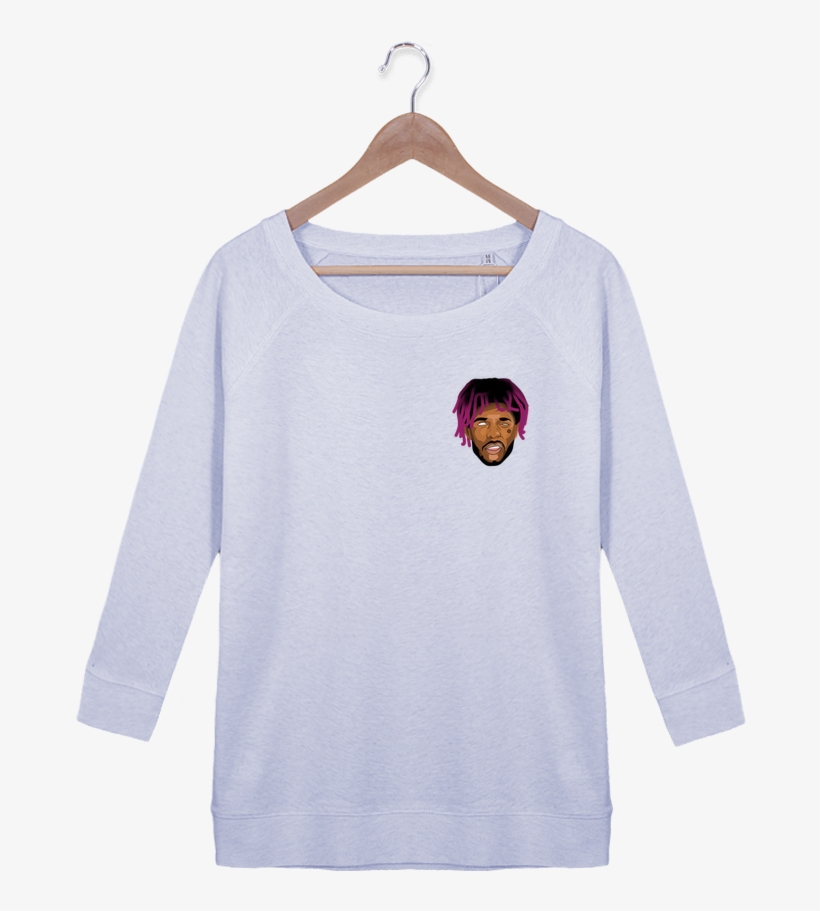 Sweat Manches 3/4 Femme Stella Amazes Tencel Lil Uzi - Sleeve, transparent png #981257