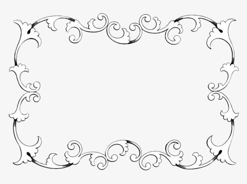 Free Png Vintage Border Frame Png Images Transparent - Borders Vintage Frame Png, transparent png #981258