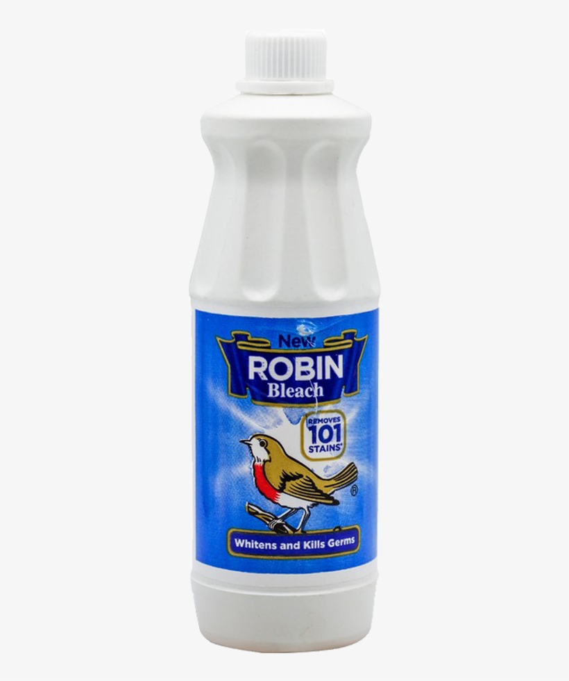 Robin Blue Liquid Bleach 500 Ml - Plastic Bottle, transparent png #981310