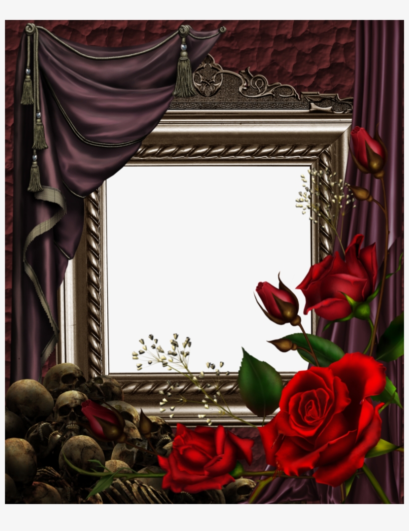 Goth Frame For Creeps By Collect And Creat On Deviantart - Gothic Frames For Photoshop, transparent png #981915