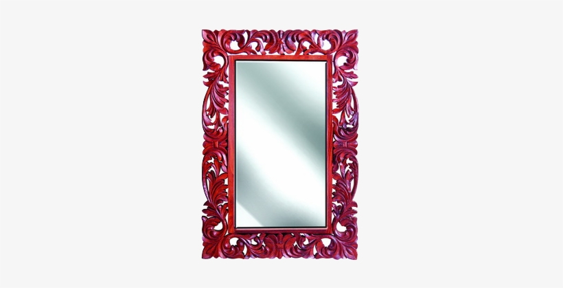 Wooden Crafted Mirror Frame - Example Of Congruent In Real Life, transparent png #982171