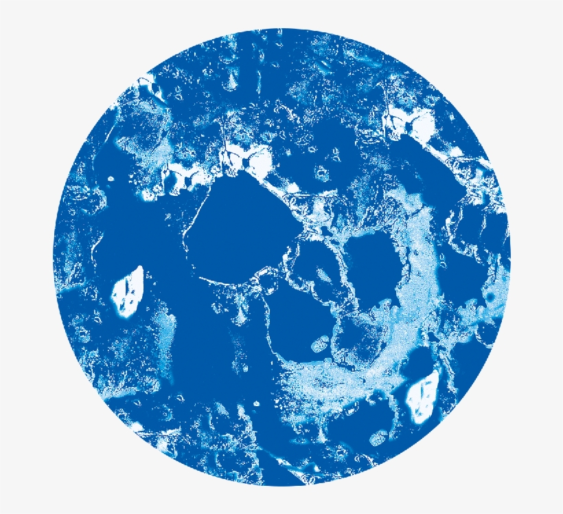 More Views - Apollo Design 2007 Psy-dye Blue Glass Pattern, transparent png #982240