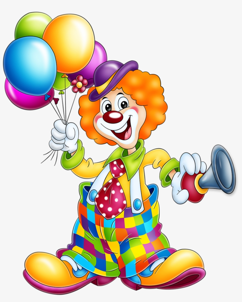 Clown Clipart Comic - Transparent Background Clown Clipart, transparent png #982267