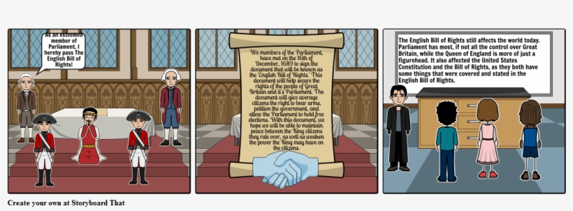 The English Bill Of Rights Comic - English Bill Or Rights Cartoon, transparent png #982293