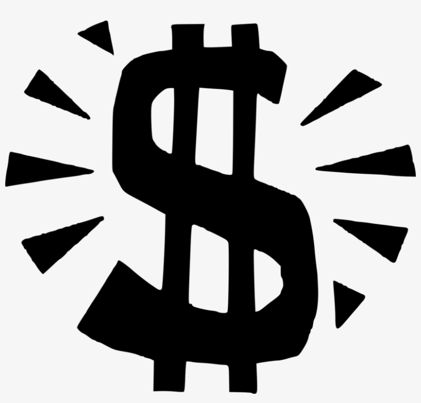 Currency Symbol Dollar Sign Money United States Dollar - Dolar Vektor, transparent png #982407