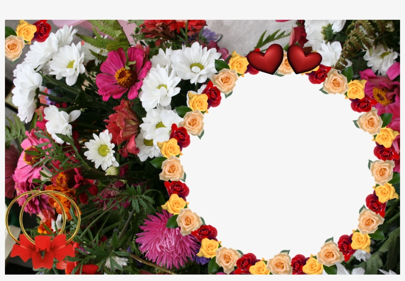 Photo Frames Images Photo Frame Hd Wallpaper And Background - Flower Photo Frames Hd, transparent png #982487