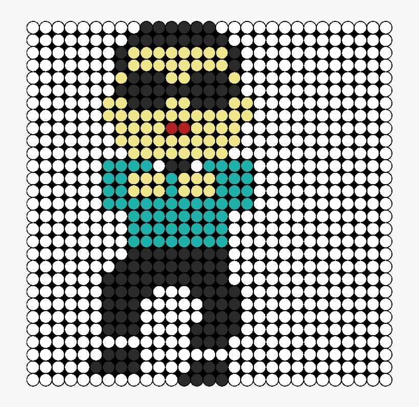 Psy Gangnam Style Perler Bead Pattern / Bead Sprite - Pixel Art Minecraft Psy Gangnam Style, transparent png #982539