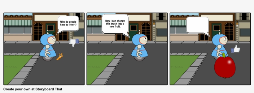 Robot Garbage - Comic Of The Book Monster Walter Dean Myers, transparent png #982703