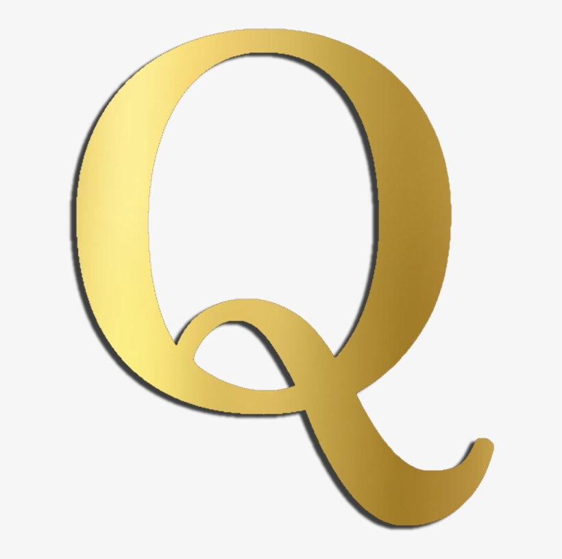 Q Gold Foil Decals, transparent png #982956