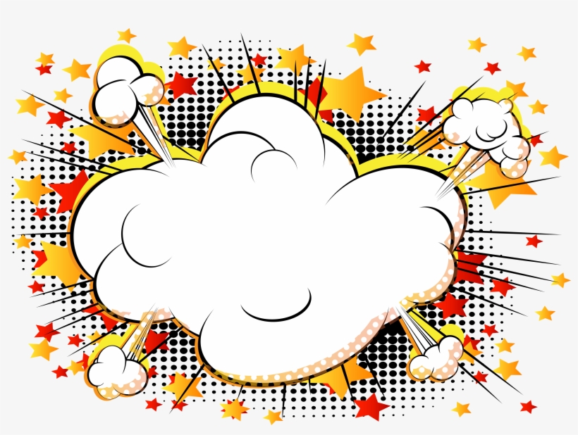 Transparent Clouds Comic Book - Comic Book Png, transparent png #983326