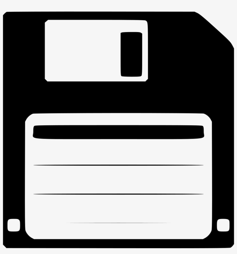 Floppy Disk - - Floppy Disk Icon Png, transparent png #983329