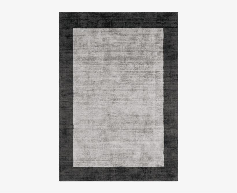 Blade Border Rug Charcoal And Silver - Asiatic Blade Rug, 200 X 200cm - Charcoal/silver |, transparent png #983398