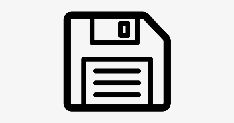 Floppy Disk - Floppy Disk Icon, transparent png #983550
