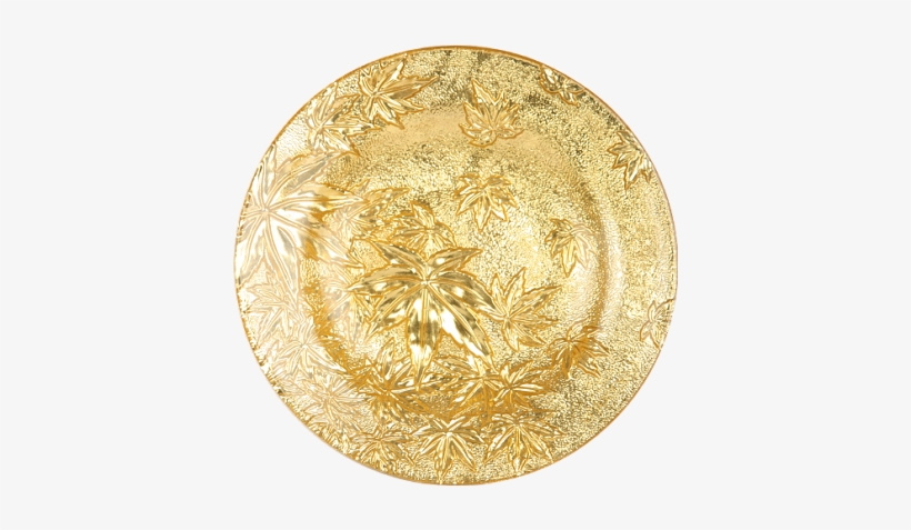 Gold Plate - Circle, transparent png #983551